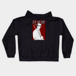 Vintage Retro Dick Van Dyke Kids Hoodie